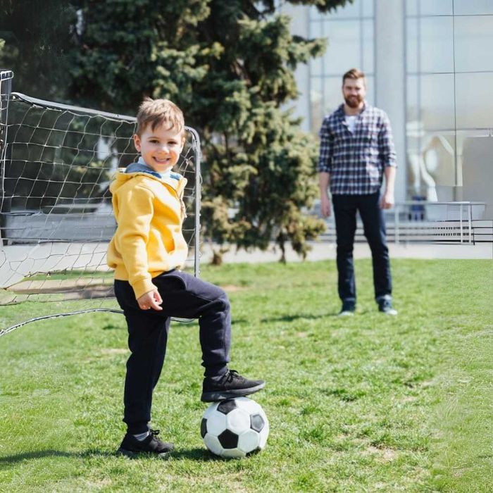 NOWA BRAMKA TRENINGOWA Piłkarska Metalowa Dla Dzieci Do Piłki Nożnej