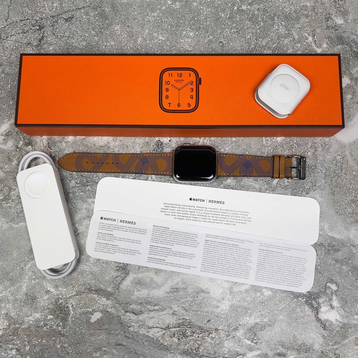 Оригінал з коробкою Apple Watch S10 Hermes 46 mm годинник з ремінцем