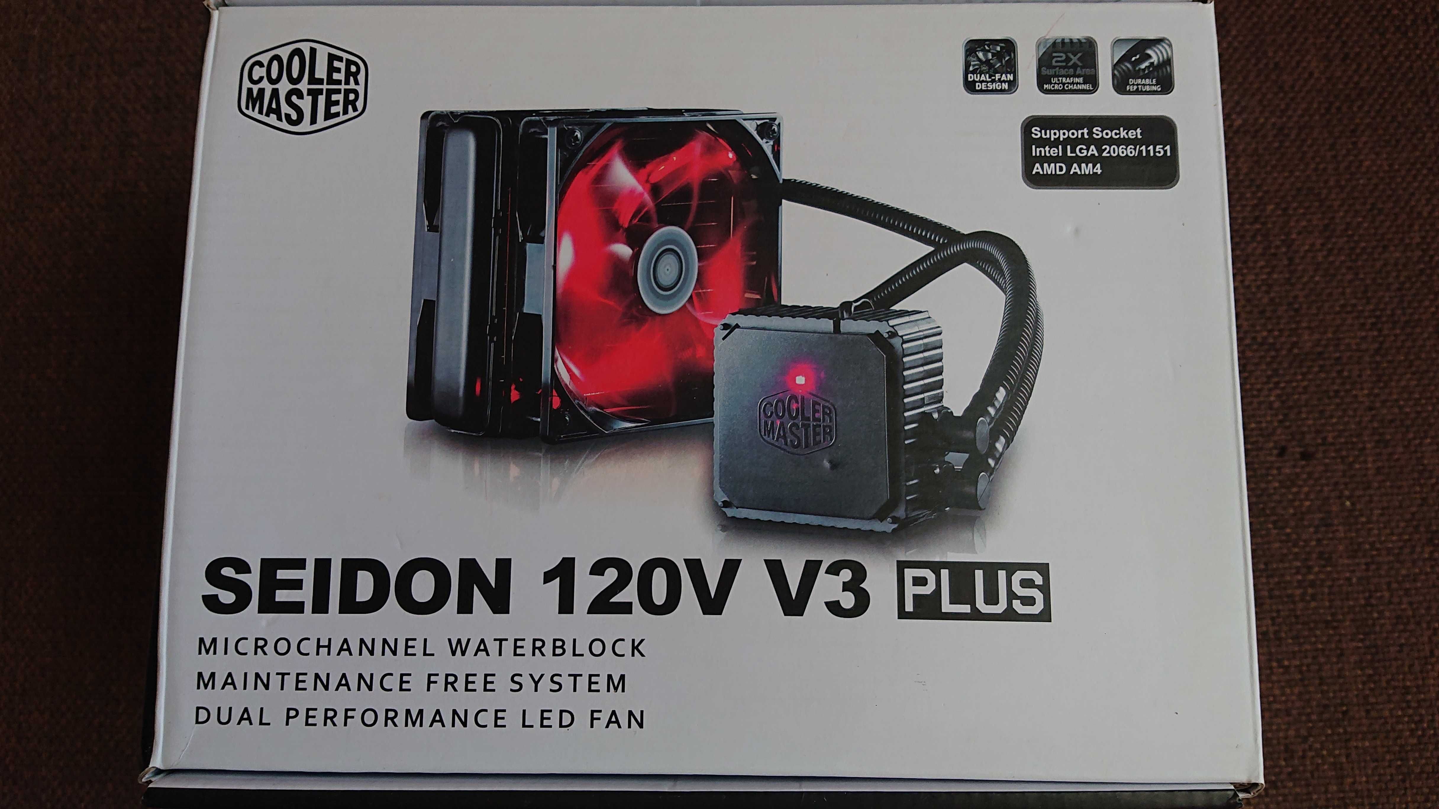 CBO  Cooler Master Seidon 120V V3 Plus (RL-S12V-22PR-R1) водянка