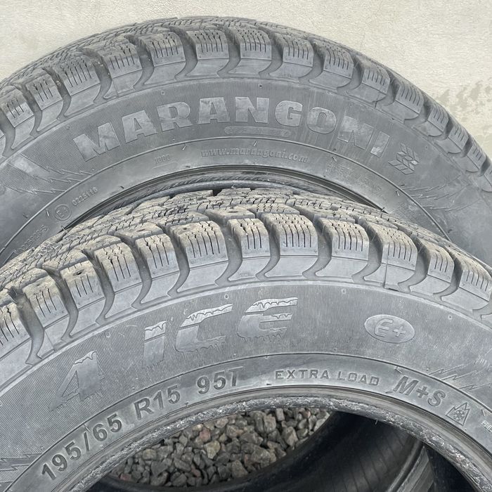 195 65 R15 95T 4 ice e+ XL посилені M+S 7,5mm MARAGONI made in Italy