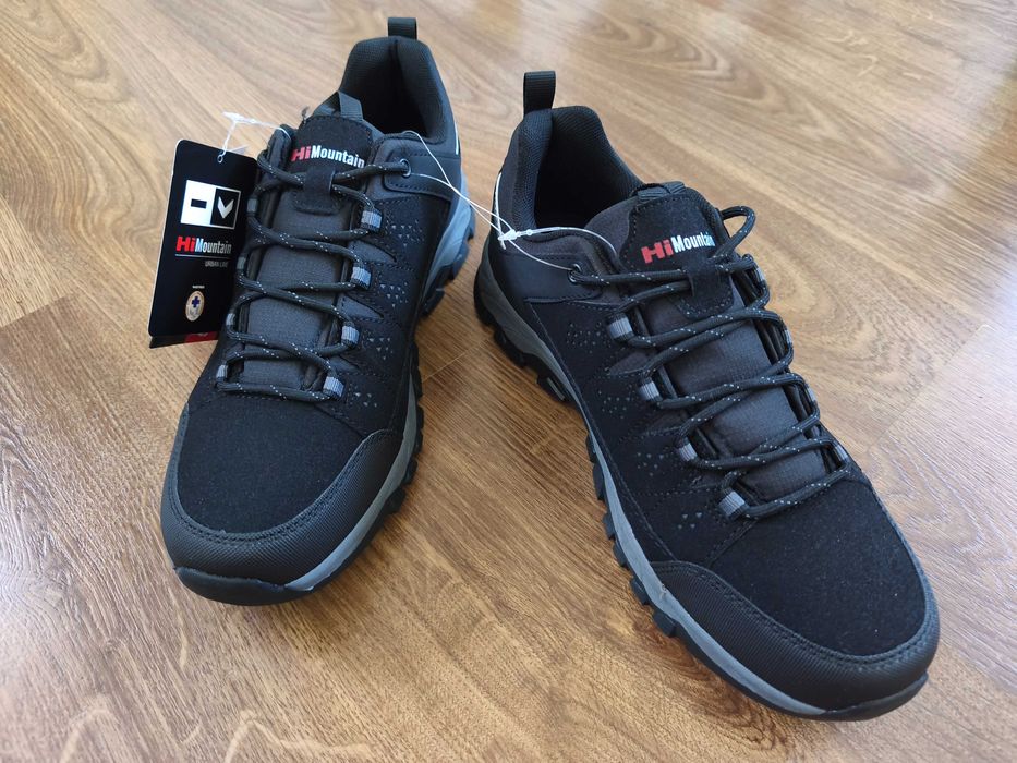 Nowe buty męskie rozmiar 43 czarne trekkingowe