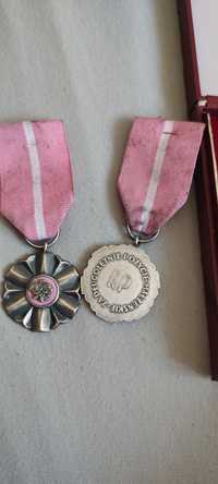Medale za wieloletnie pożycie w małrzeństwie + etui