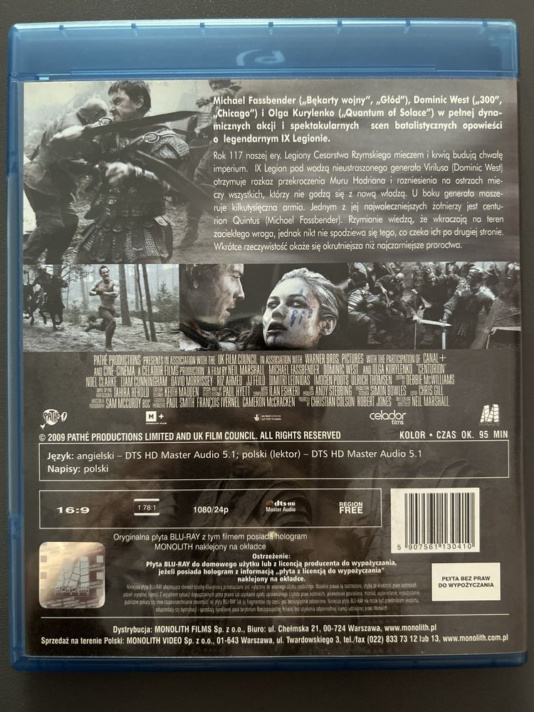 Centurion Blu-ray