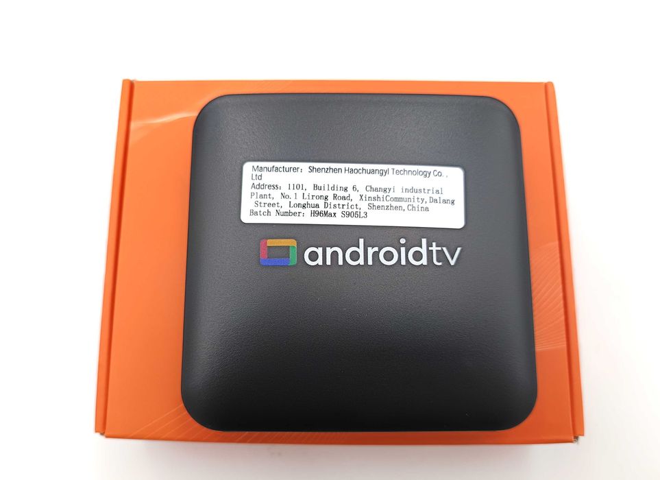 Android TV Box – 4K, Android 14 Dual WiFi H96 Max S905L3 Okazja NOWY!