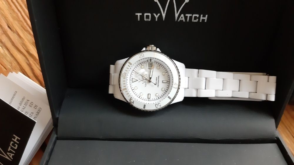 Zegarek Toy Watch biały damski, bransoletka, nowy