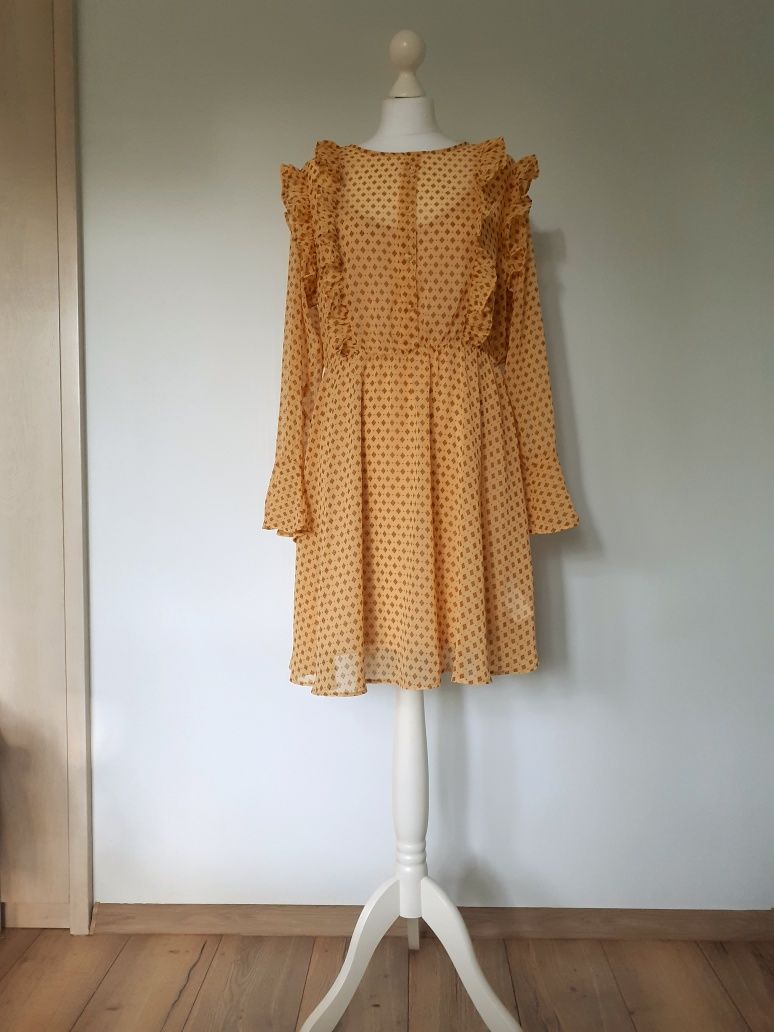 Nowa sukienka vintage 44