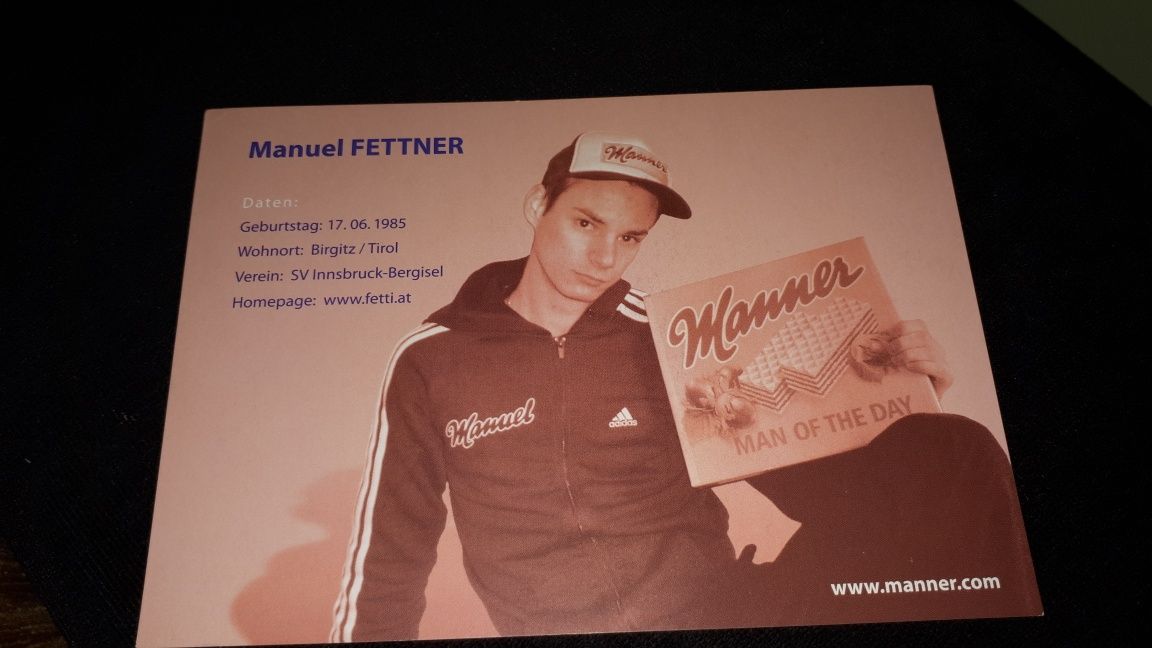 Autograf Manuel FETTNER