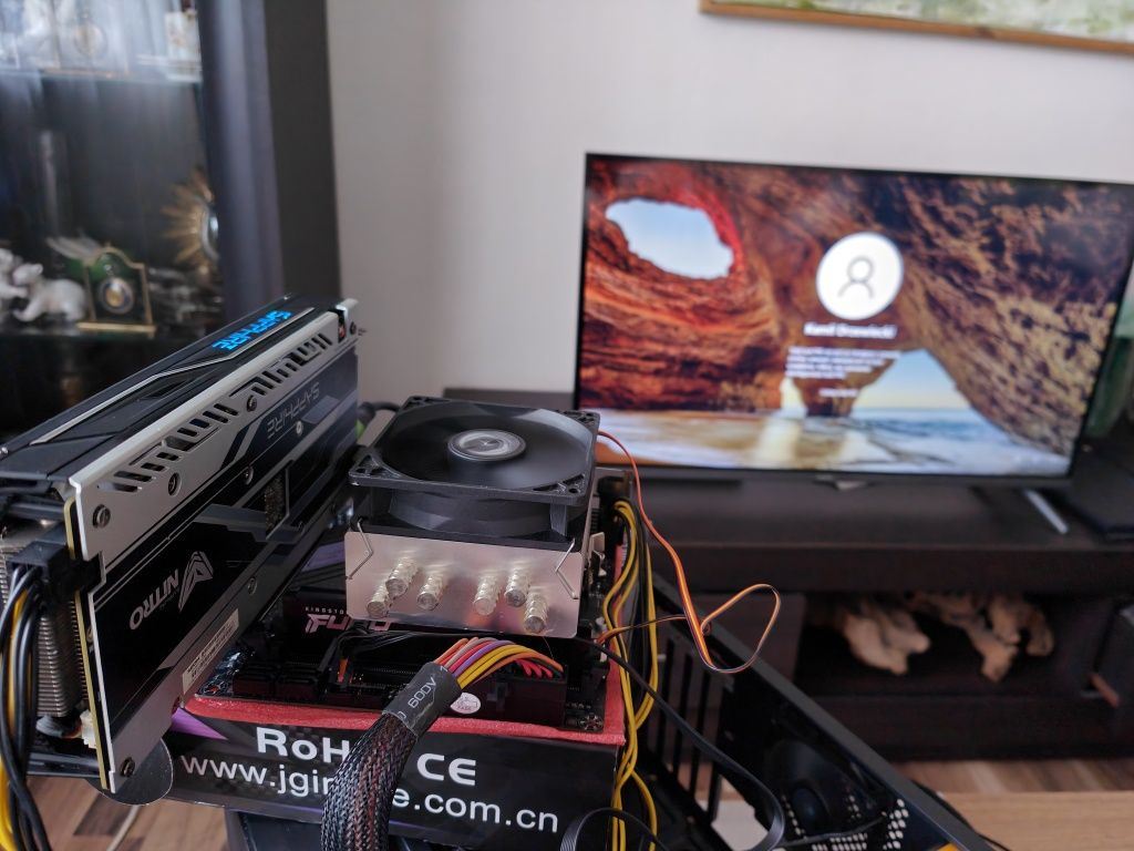 Karta graficzna AMD RX470 4GB sprawna