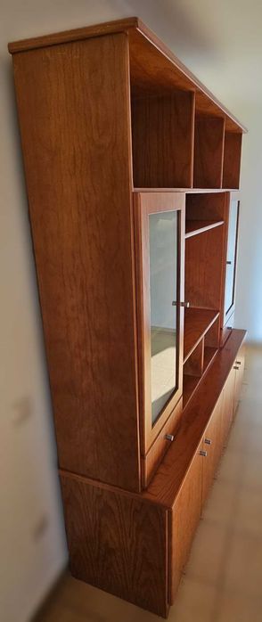 Móvel de TV estante e cristaleira