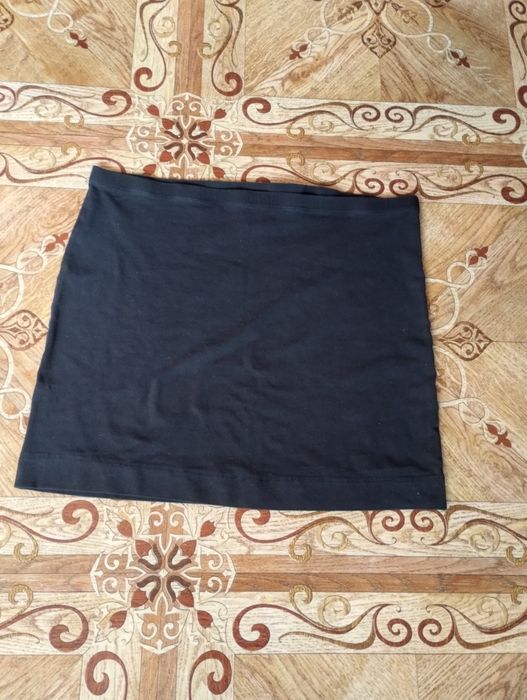 Spódnica dzianinowa czarna mini