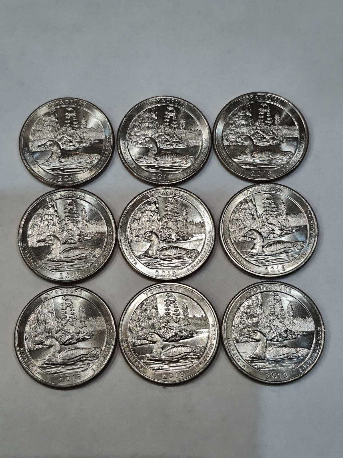 Quarter dollars USA