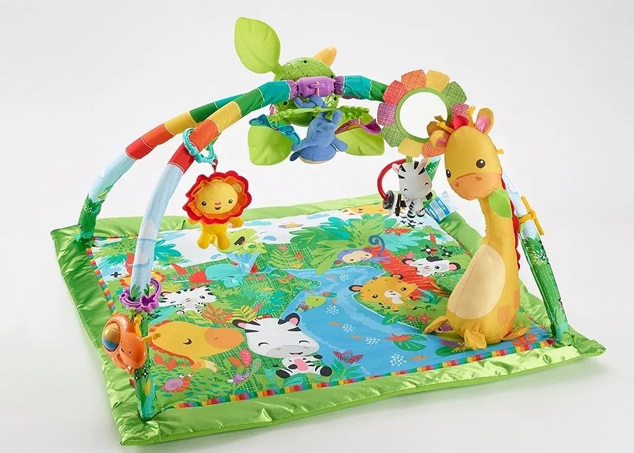 Розвиваючий килимок Fisher-Price Rainforest Melodies & Lights Deluxe G