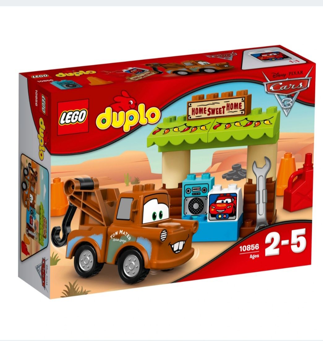 LEGO Duplo Zygzak McQueen 10857 Złomek 10856