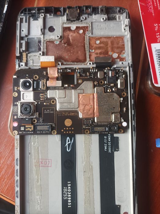 Рабочая Материнская плата с камерами на Ми Мах 3 4/64