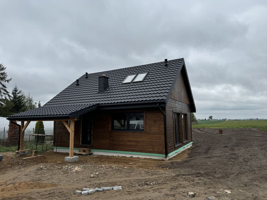 Dom szkieletowy całoroczny  70m2