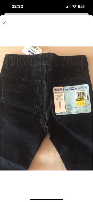 Штаны вильвет 134 см