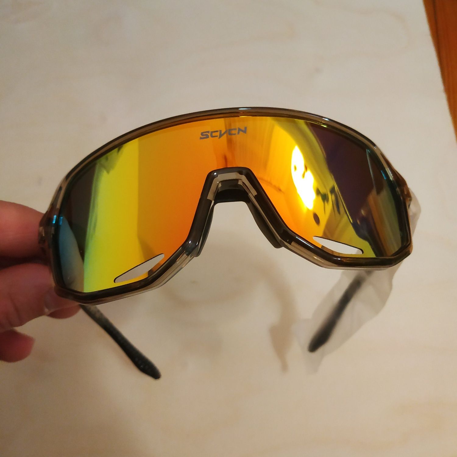 Pewnej jakości okulary polaryzacyjne na rower alpinizm wędkarstwo itp.