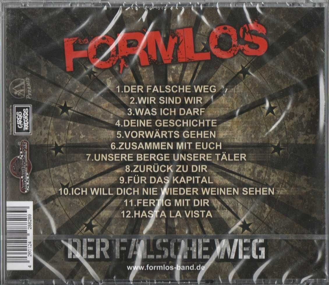 Formlos - Der Falsche Weg Płyta CD