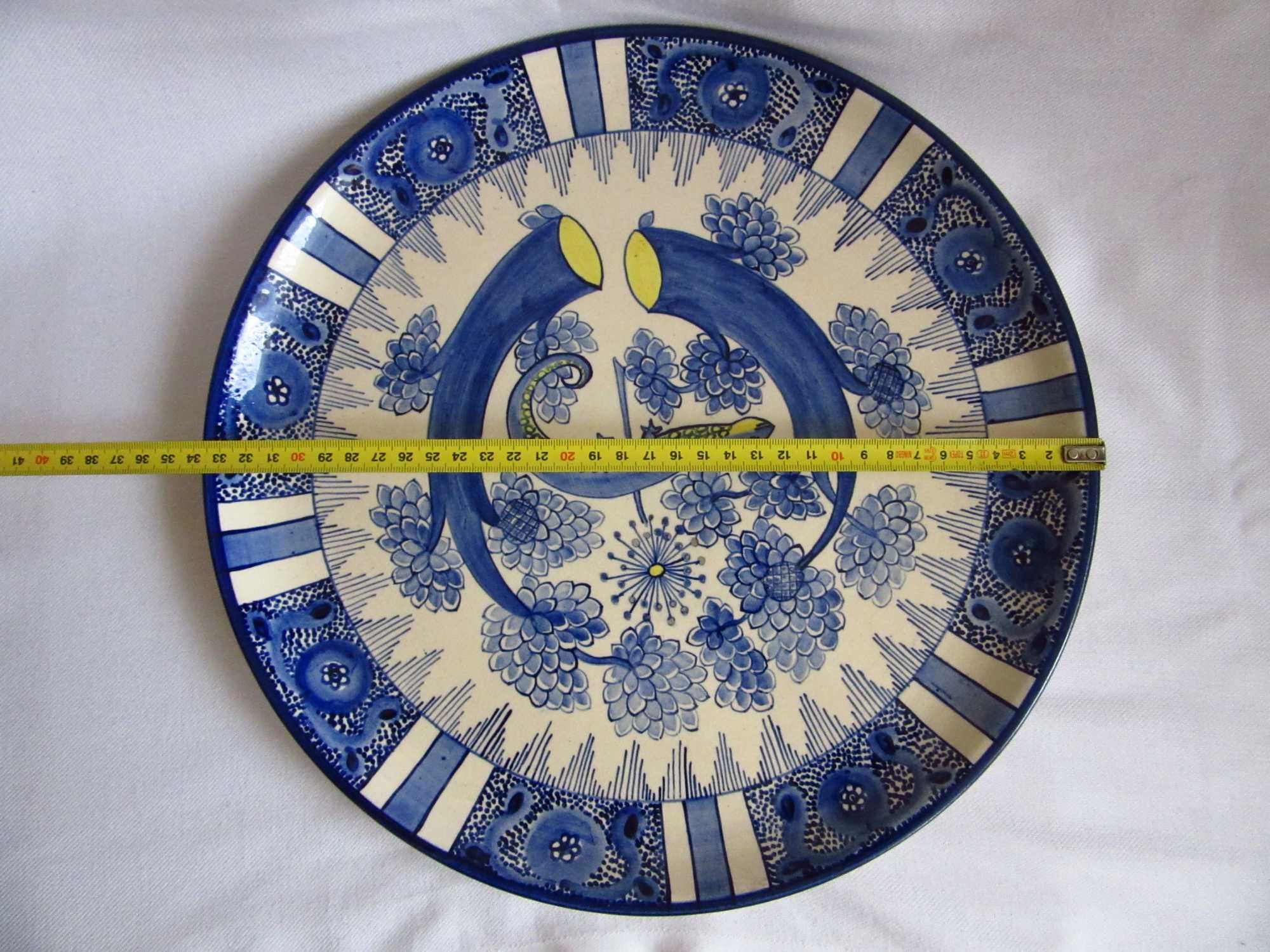 NIEMCY, Bollhagen/Hartmann, patera ceramiczna z serii PARADISE l.20te.