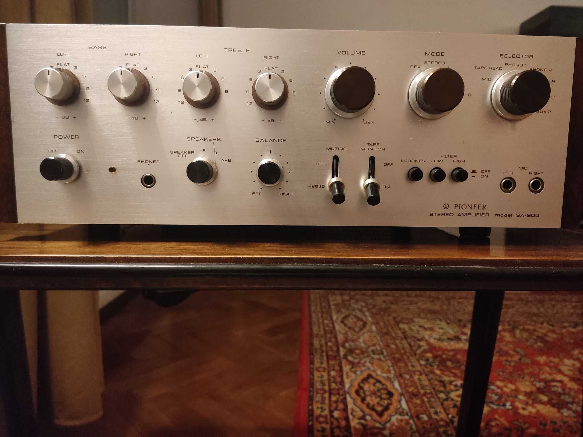 Pioneer SA-900  - legendarny wzmacniacz