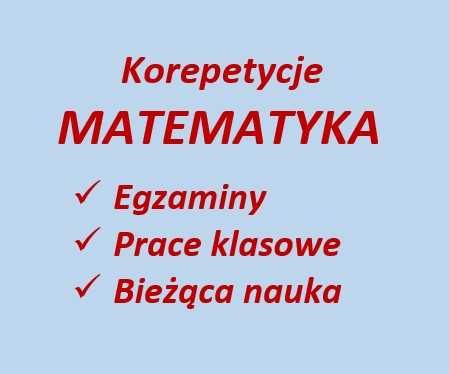 Korepetycje - MATEMATYKA