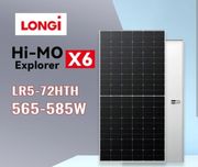 Сонячні панелі Longi Solar LR5-72HTH-585M Hi-MO X6 585 Ватт