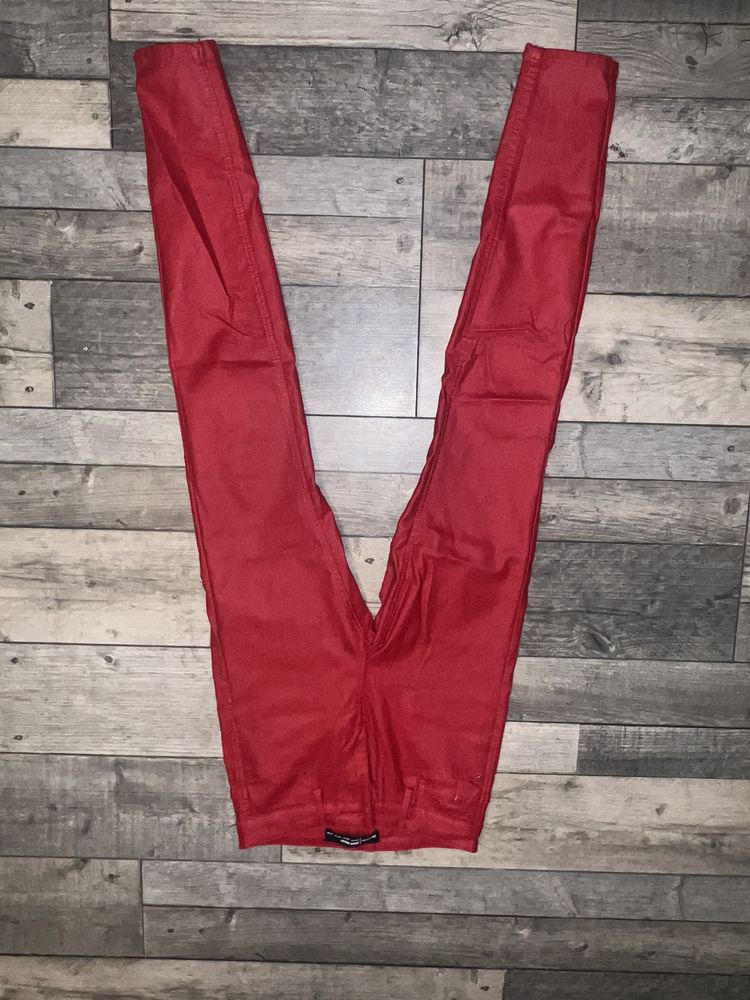 Spodnie woskowane stradivarius xs