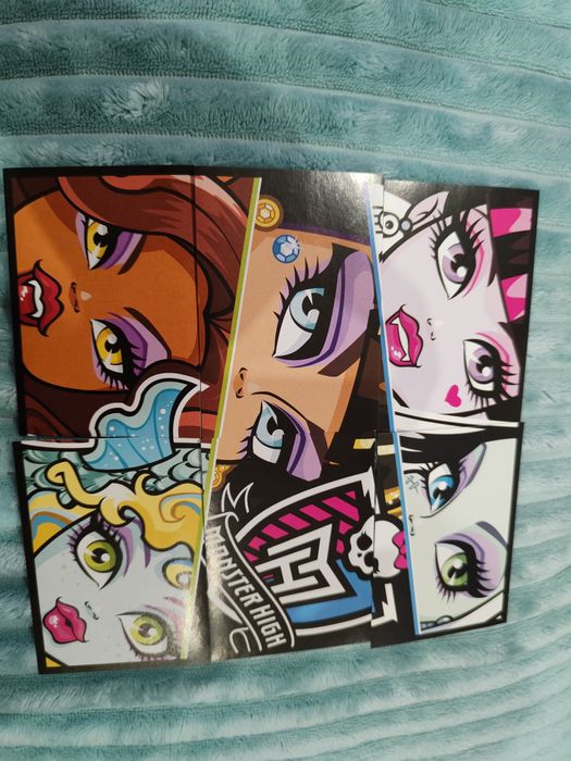 Monster high naklejka kolekcjonerska nr 6