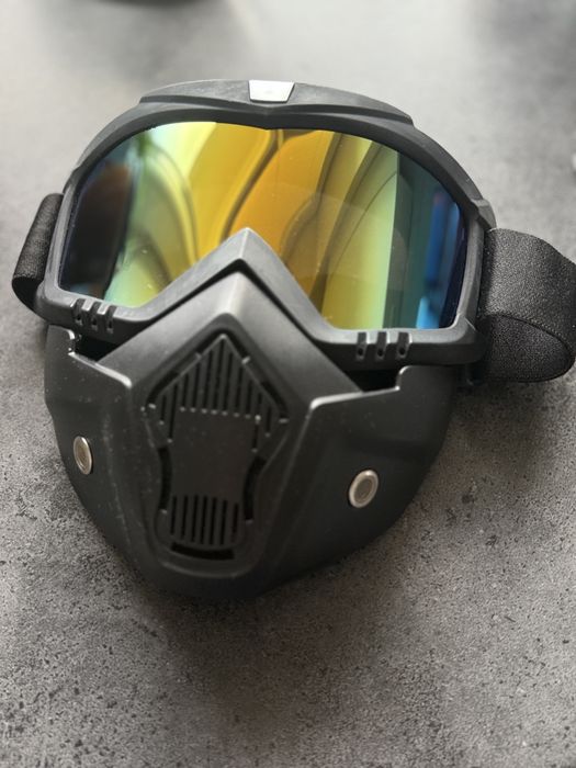 Maska na ochronna na twarz rower motocykl snowboard enduro cross