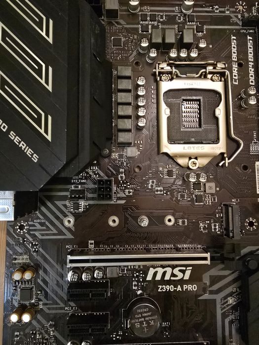 Msi z390-a pro AVARIADA PEÇAS