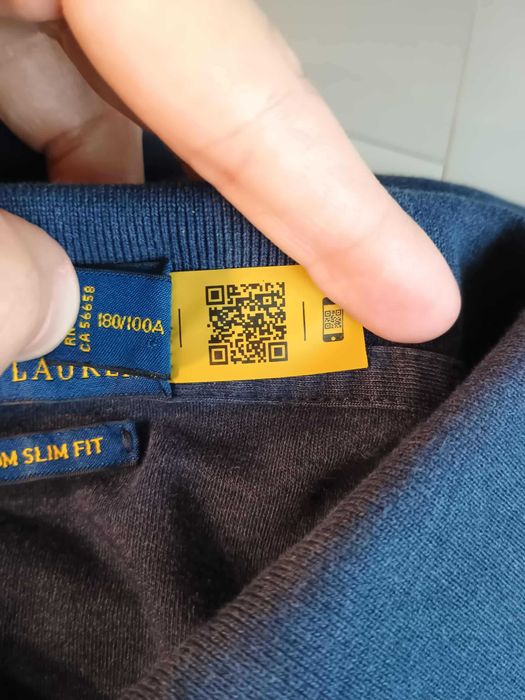 Męska koszulka Polo Ralph Lauren Custom Slim Fit Soft Cotton rozmiar L