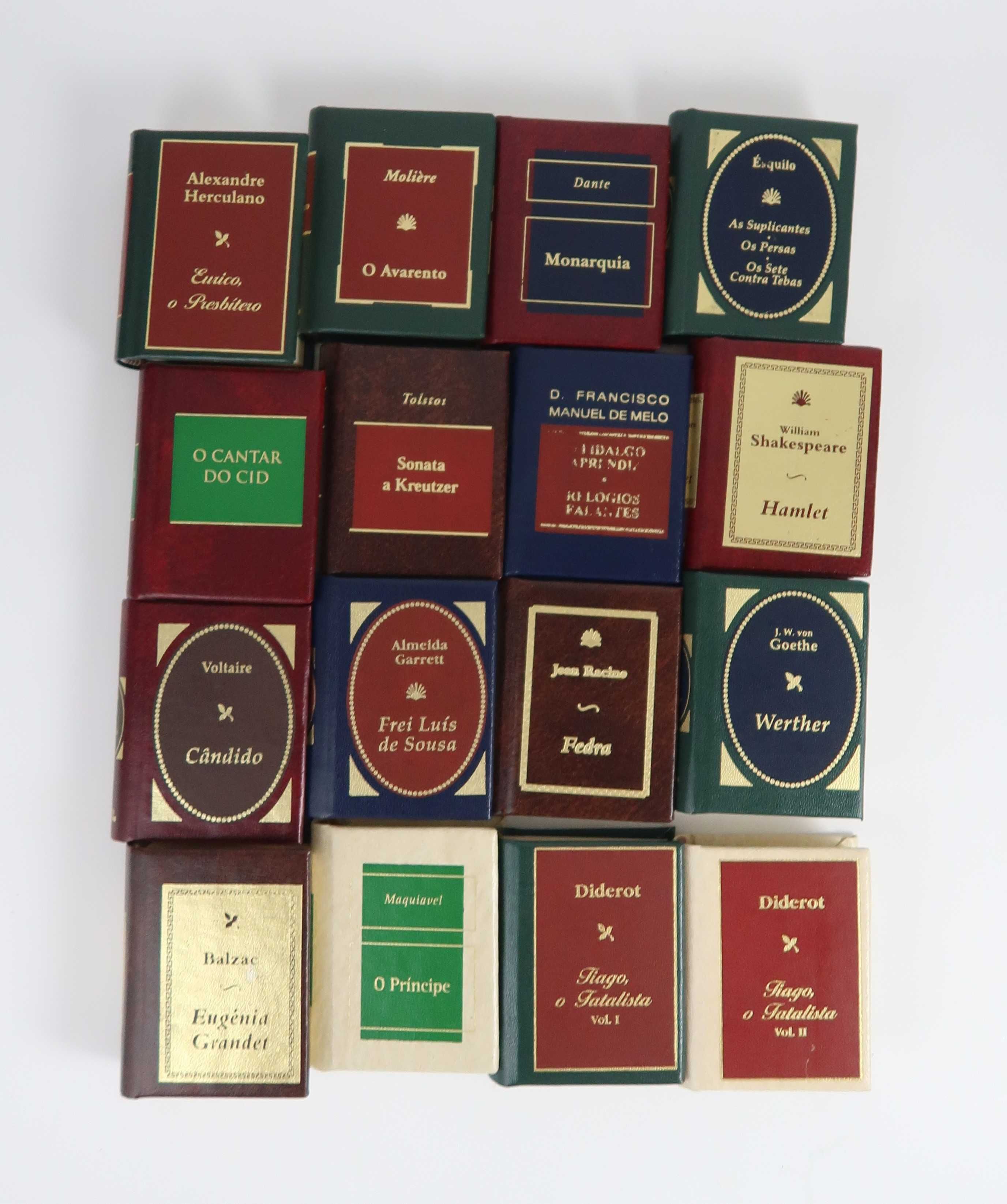 Livros Miniatura "Grandes Obras da Literatura Universal"
