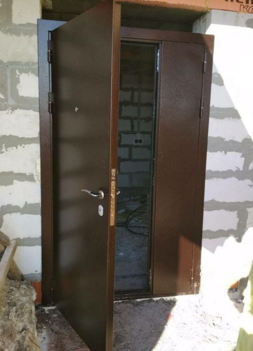 Двери входные металл дом квартиру вхідні двері монтаж за один день
