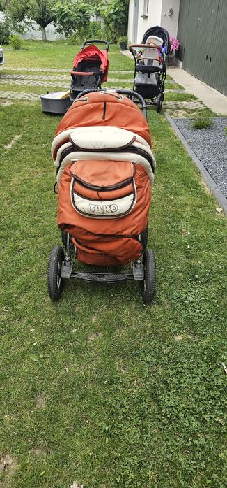 Wózek tako 2 w 1, gondola z wkładem i spacerówka