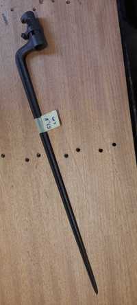 Stary bagnet napoleoński tulejowy długość 53,8 cm