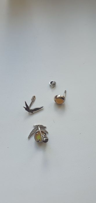 Серебряные серьги