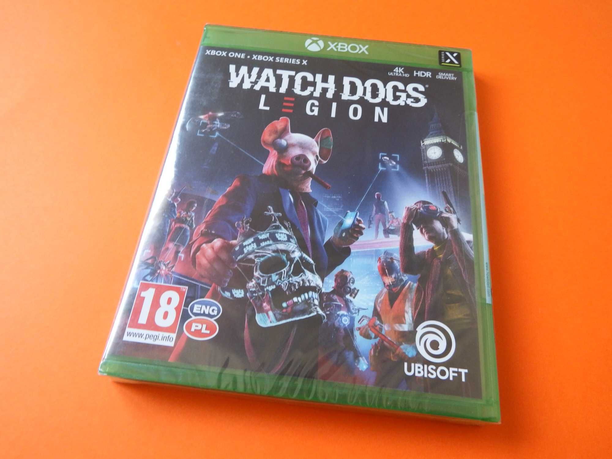 XBOX ONE + XBOX SERIES X Watch Dogs Legion NOWA zafoliowana
