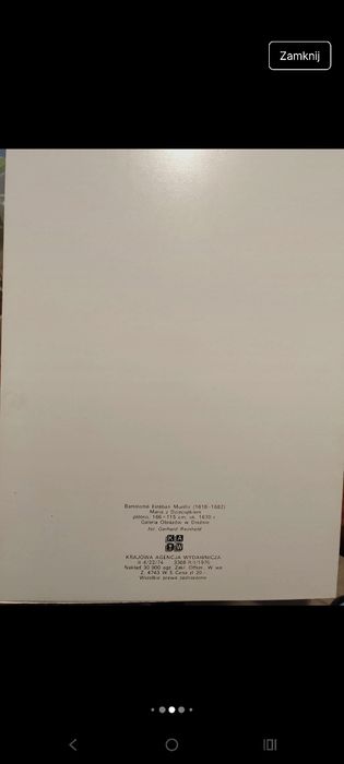 Karta pocztowa z reprodukcją obrazu prl