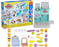 play-doh ciastolina kolorowa kawiarnia duży zestaw lody maszyna
