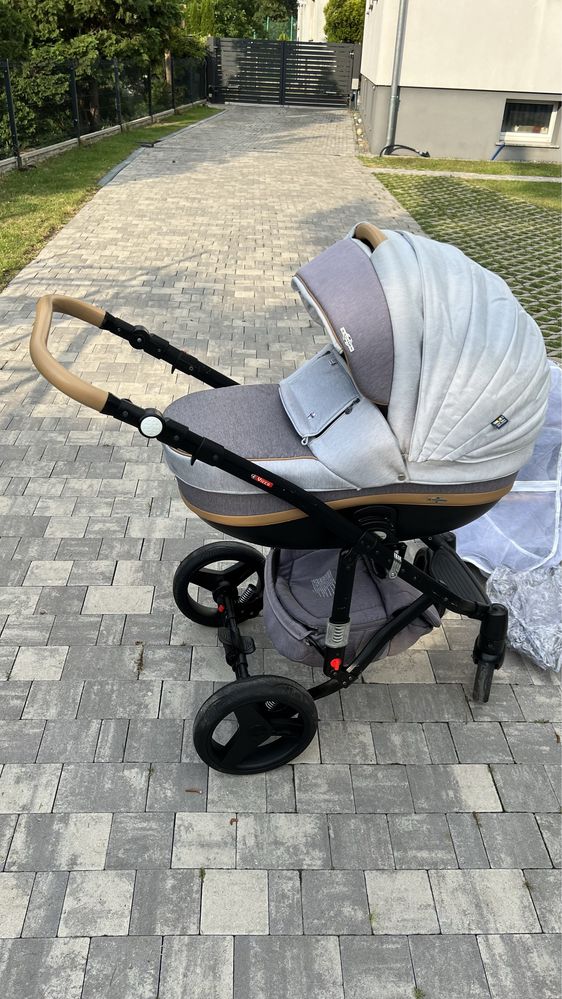 Wózek ADAMEX Vicco 3w1 - zestaw