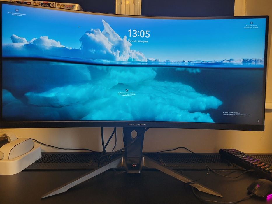 Monitor gamingowy ASROCK 34  165Hz PG34WQ15R2B 
Monitor ASR