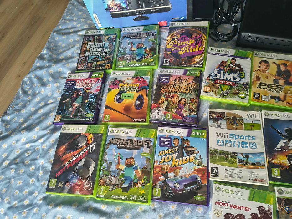 Sprzedam XBOXA 360 z kamerą i grami