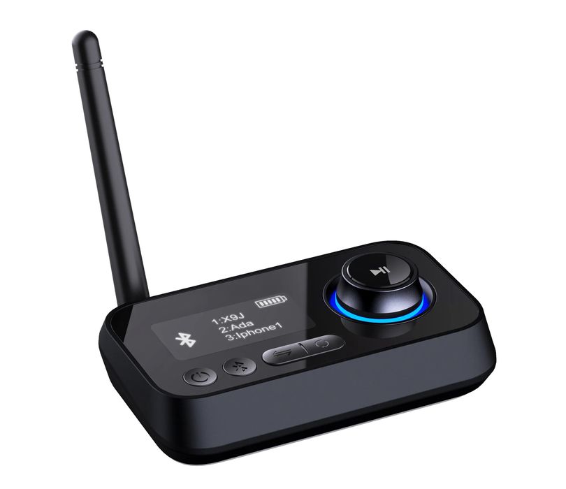 Bluetooth-передавач-приймач Soomfon 3-в-1 Bluetooth 5.0 Audio Adapter