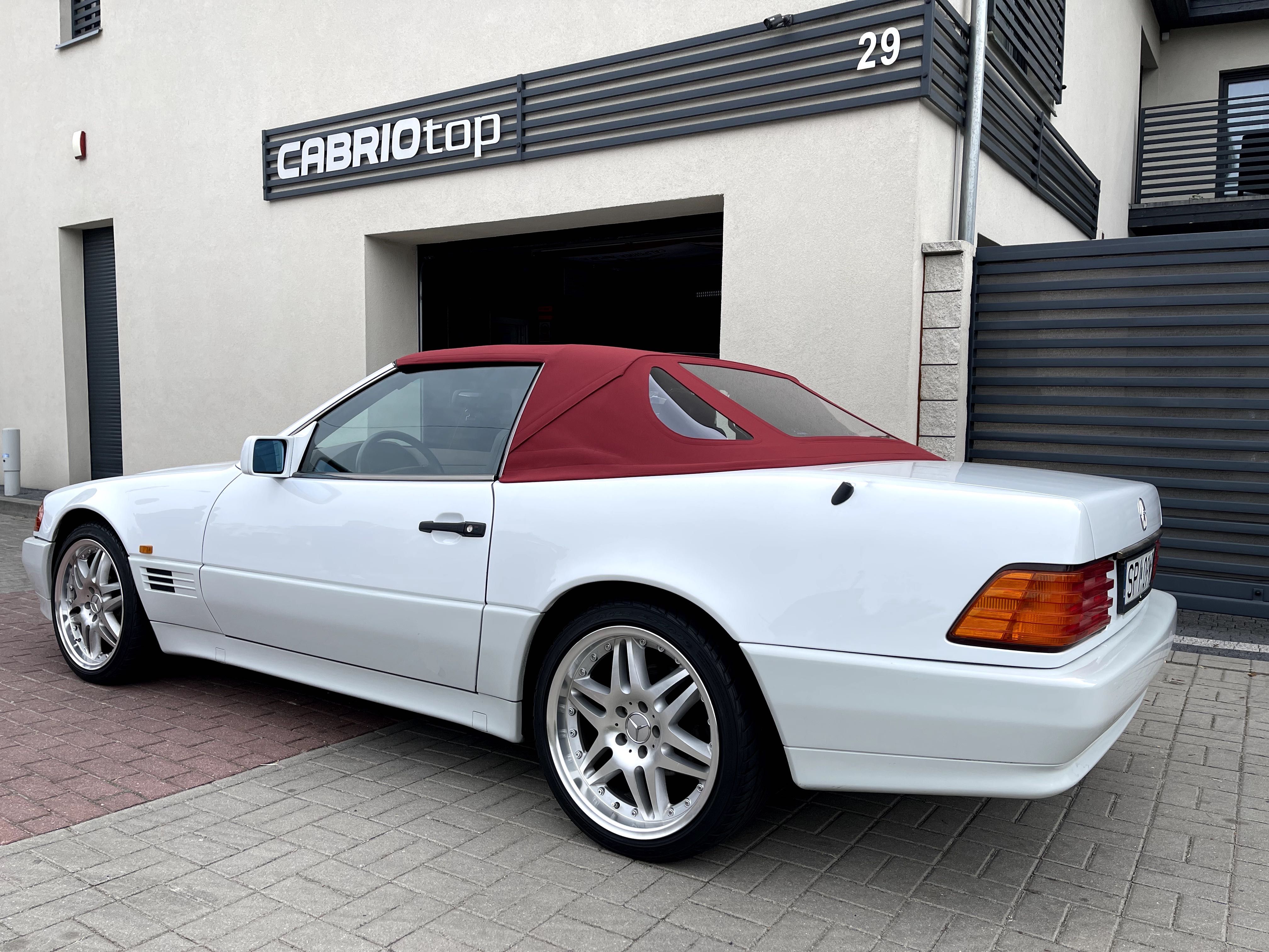 Mercedes Cabrio C E S CLE SL AMG dach szyba naprawa