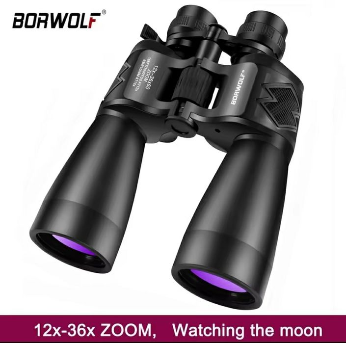 Бінокль Borwolf 12-36х60 Zoom (новий)