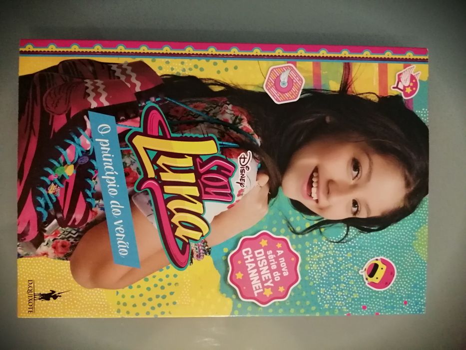 Soy Luna - O Princípio do Verão	de Walt Disney 	Como novo!!*