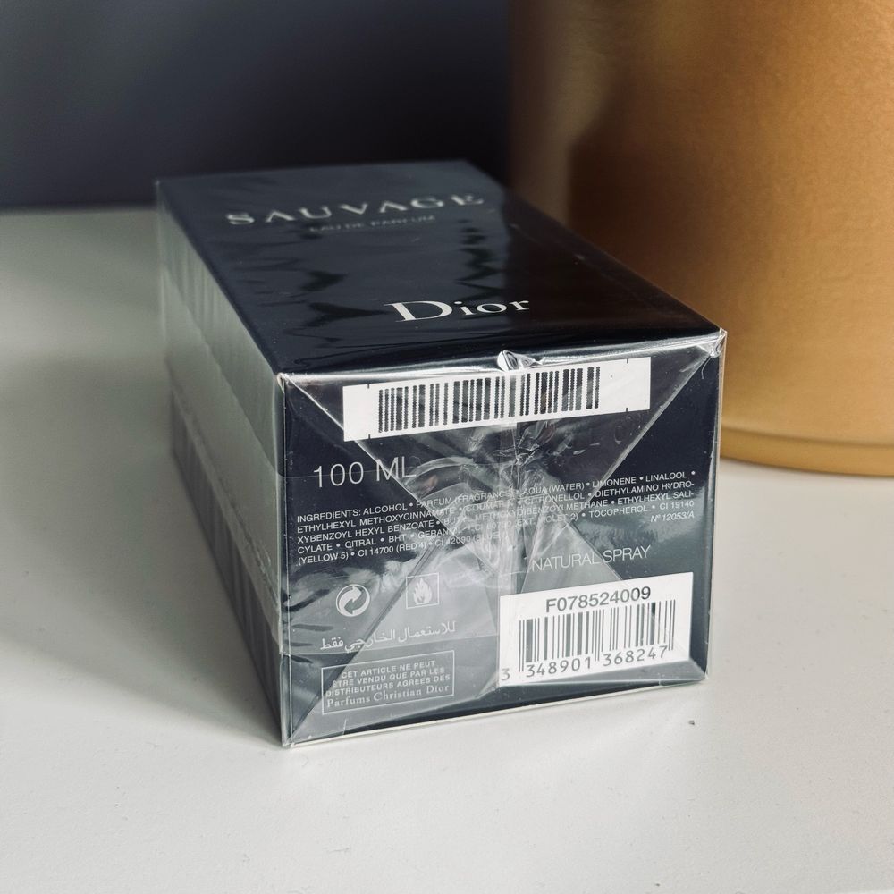 Dior Sauvage Parfum 100 ml – Nowe, Oryginalne, Zafoliowane