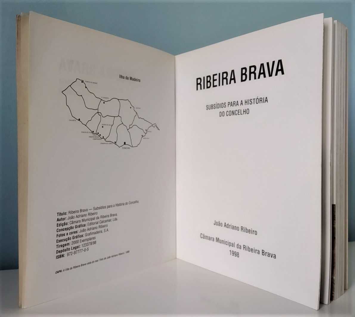 Ribeira Brava - Subsídios para a História do Concelho | João A Ribeiro