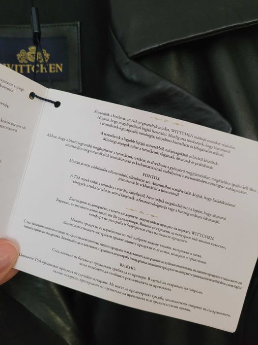 Płaszcz skórzany Wittchen