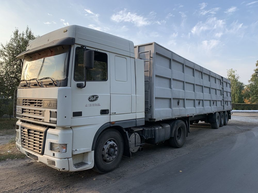 Продам зерновоз даф FT95 сцепка ТОРГ ОБМІН!!!
